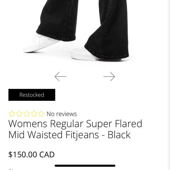 FIT JEANS SUPER FLARED - Picture 2 of 8